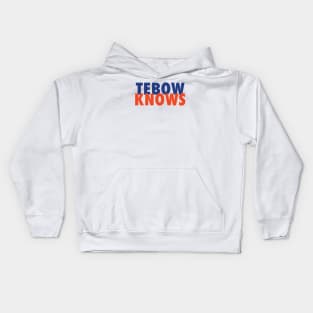 Tebow Knows Kids Hoodie